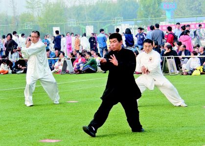 市第二届太极拳展演赛举行