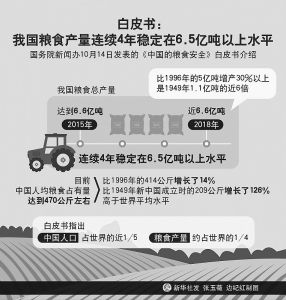 《中国的粮食安全》白皮书发表