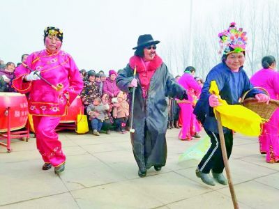 陈集镇第六届农民文化艺术节开幕