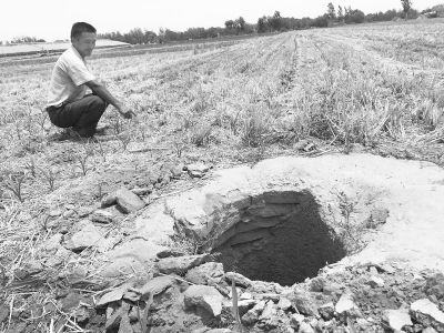 河道干涸、井水碱度高，这个村2000亩土地“喊渴”