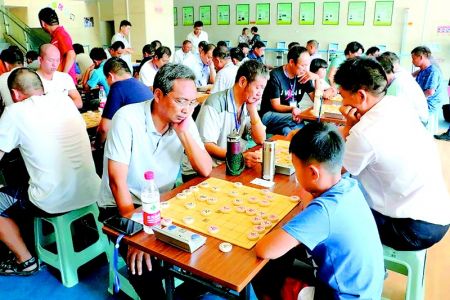 万人象棋赛菏泽赛区选拔赛开幕