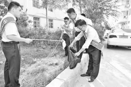 创文明城市，农行在行动